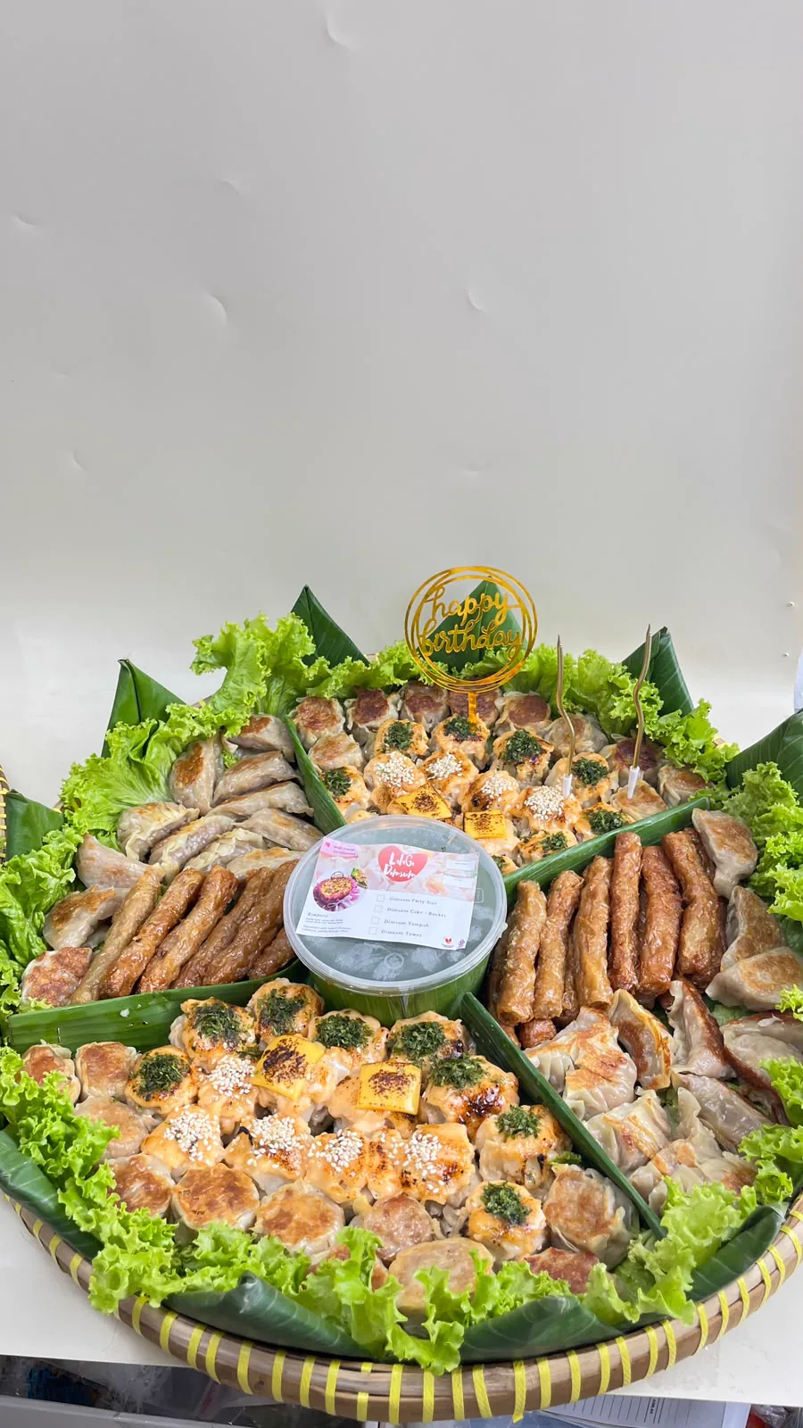 Kreasi LalaGi Dimsum untuk momen perayaan 22